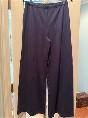 Nwots G by Giuliana Dark Navy Stretch Waistband dress casual pants. M.